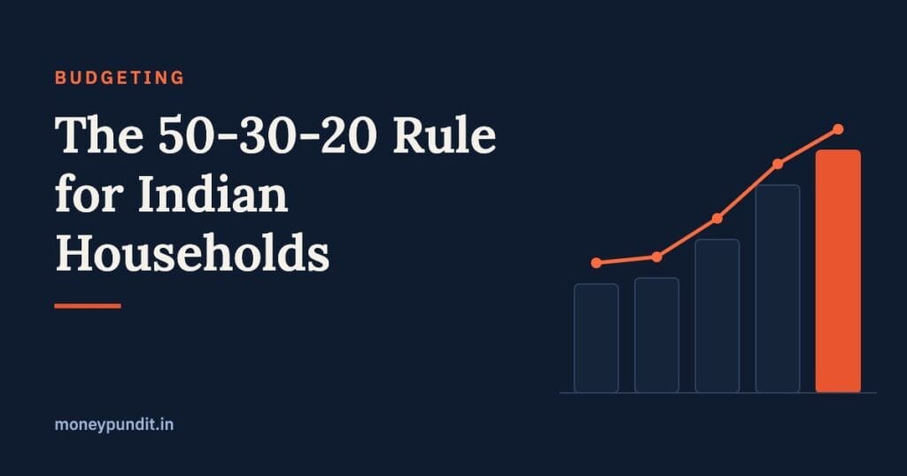 The 50-30-20 Rule for Indian Households: A Practical Budgeting Framework - MoneyPundit