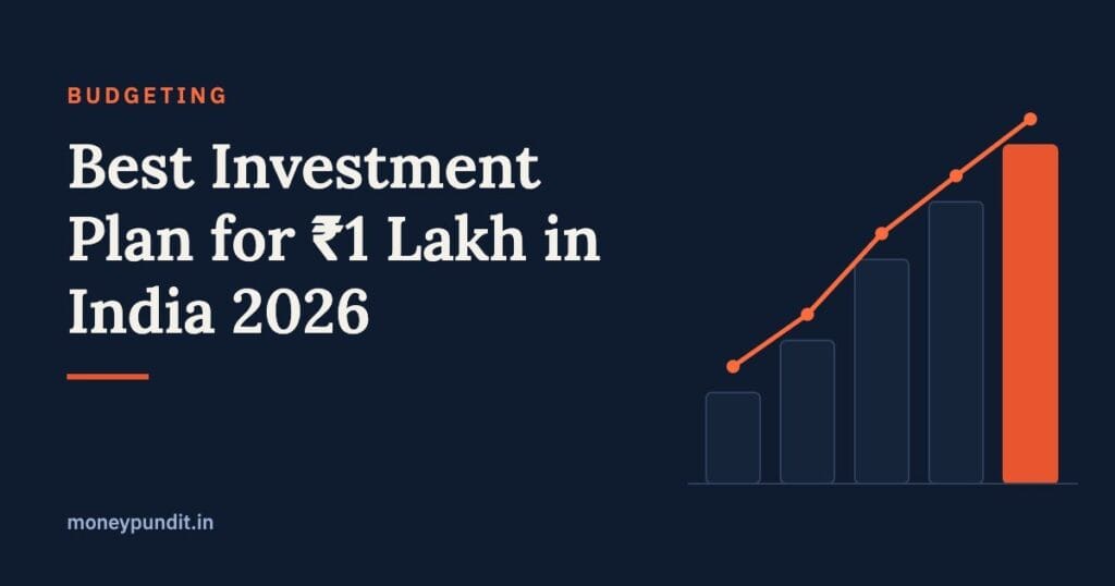 Best Investment Plan for ₹1 Lakh in India 2026: Where to Invest for Maximum Returns - MoneyPundit