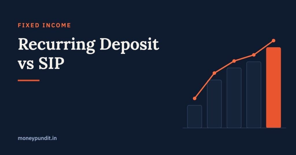 Recurring Deposit vs SIP: Which Monthly Investment is Better for You? - MoneyPundit