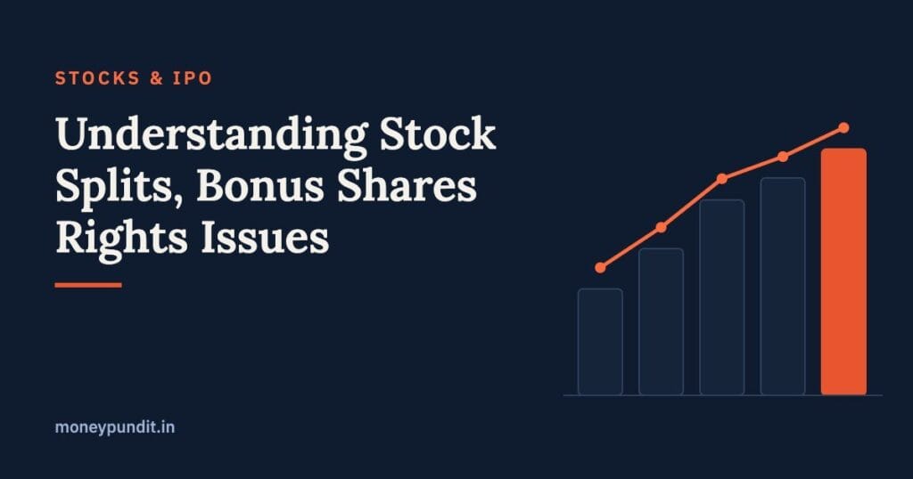 Understanding Stock Splits, Bonus Shares & Rights Issues - MoneyPundit