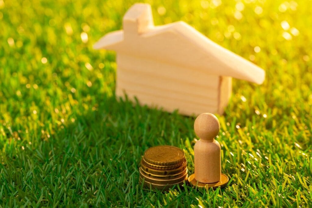 HRA Calculator - House Rent Allowance miniature house concept