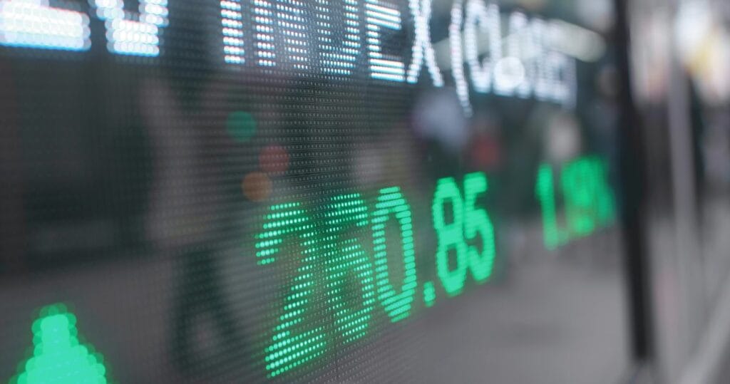 Top Small Cap Funds - Stock market prices display for small cap investing