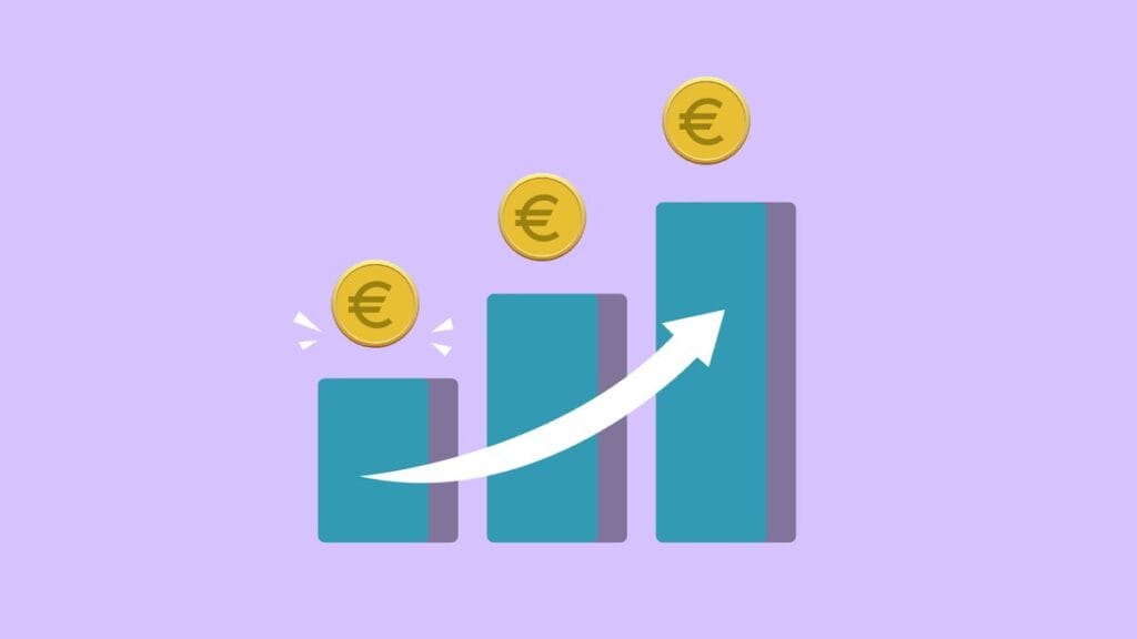 PPF interest rate history trend chart savings growth concept
